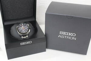 美品 セイコー SEIKO アストロン astron 5x53ー0av0 ブラック 時計 激安1円スタート