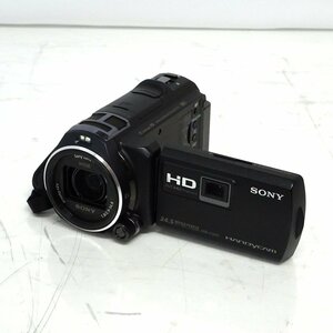 SONY HDR-PJ800 デジタルHDビデオカメラ（ブラック/プロジェクター機能/バッテリー付き）【中古/ヒンジ故障/動作品】#399276