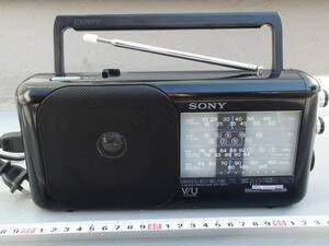 ★良品★SONY★UHF/VHF/AM/FMラジオ★ICF-860V★受信良好★SONYラジオは良い音です★AM/FMともに元気に受信しました★