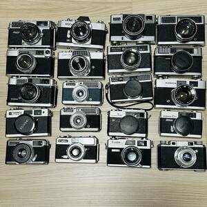 フイルムカメラ　レンジファインダー　20台まとめ　Konica fujica YASHICA Canon Minolta など