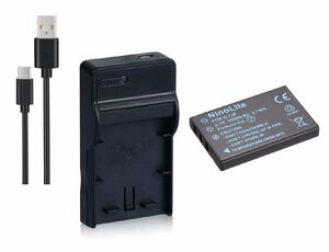 セットDC29 対応USB充電器 と CASIO NP-30 互換バッテリー