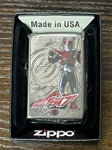 zippo 仮面ライダー ドライブ 20周年記念 50個限定生産 20th 2019年製 MASKED RIDER 両面デザイン デットストック ケース 保証書