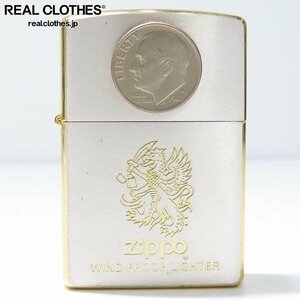 ZIPPO/ジッポー リバティコイン メタル貼り 96年製 /LPL