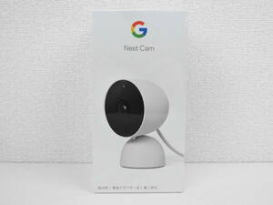 【新品未開封】Google Nest Cam (屋内用/電源アダプター式) GA01998-JP ホワイト