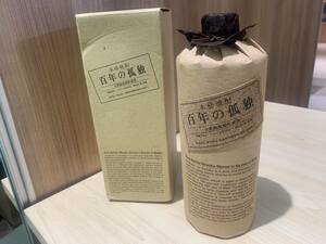 【未開栓|古酒】百年の孤独 本格焼酎 麦焼酎 720ml 40% 重量約1242g 箱付き★彡