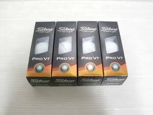 タイトリスト　ゴルフボール　PRO V1 ホワイト　4スリーブ　日本仕様　新品　外箱なし