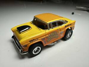 AUTO WORLD Xtraction☆限定1008台☆ 55 Chevy Bel Air☆Tequila Sunrise☆ HOスロットカー/AFX/TYCO