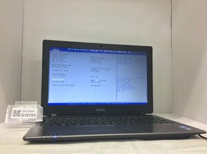ジャンク/ EPSON Endeavor NJ3900E Intel Core i3-4000M メモリ4.1GB HDD250.05GB 【G19753】
