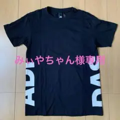 ♡美品♡ adidas  アディダス　ビックロゴ　Tシャツ　サイズM  ブラック