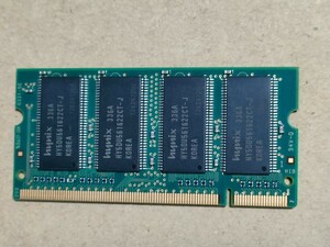 中古ノート用メモリ PC-2700S-25330 256MB DDR333MHz 1個 hynix
