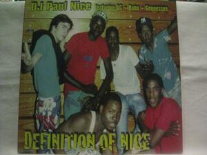 DJ PAUL NICE / DEFINITION OF NICE ◆J494NO◆12インチ