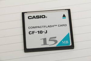 15MB CFカード　CASIO　カシオ　コンパクトフラッシュカード　