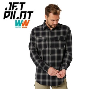 ジェットパイロット JETPILOT 2024 ネルシャツ 送料無料 JP フランネルシャツ JPW50 ワークウェア ブラック L