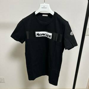 【最安値】MONCLER モンクレール　半袖Tシャツ　黒　XS