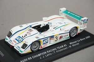 ixo イクソ 1/43 Audi アウディ R8 ルマン 優勝 2005 #3 LM2005