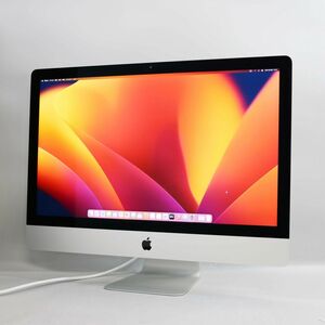 1円スタート Apple iMac (Retina 5K, 27インチ, 2019) (Core i5-8500/メモリ32GB/SSD28GB+HDD1TB(Fusion Drive)/macOS 13)