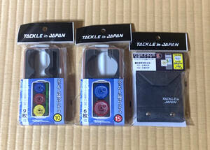 タックルインジャパン TACKLE IN JAPNA フラットサークル用プルーフケース10 15 ファインパックS仕掛けバインダー グレー 各1個ずつ セット
