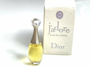 満量　クリスチャン・ディオール　Christian Dior　ジャドール　JADORE　オードトワレ　4ml　ミニ香水　YMK-714