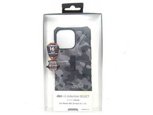 送料無料 iPhone 13 Pro用 定価6710円 UAG PATHFINDER MIDNIGHT CAMO 米軍MIL規格クリア 耐衝撃ケース ハードケース 迷彩柄