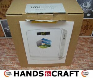 UMI VC-2500 アップトランス 昇圧器 電源トランス 100V/110V to 220V/240V 2500VA 2500W 2AC口 未使用品 【ハンズクラフト宜野湾店】