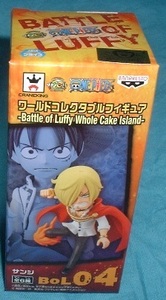 ワンピース ワールドコレクタブルフィギュア Battle of Luffy Whole Cake lsland サンジ（ホールケーキアイランド）