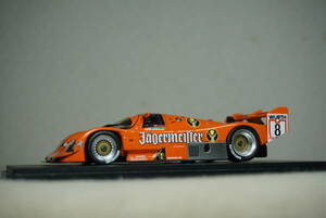 1/43 スーパーカップ ニュルブルクリンク spark Porsche 962C #8 1988 ADAC Super Sprint Nurburgring 6th BRUN ポルシェ ブルン 962 