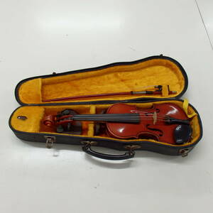 1円スタート SUZUKI スズキ No220 1972 CO LTD ヴァイオリン ミニ 弦楽器 ケース付き 5-351