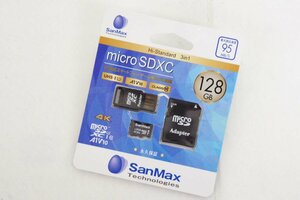 1 SanMax サンマックス Microsdxc 128GB メモリーカード