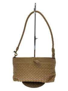 BOTTEGA VENETA◆イントレチャート ショルダーバッグ/レザー/BEG/179198 V00A2 264