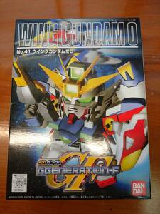 ★20年以上前に購入 当時物 未組立★BANDAI バンダイ★SDガンダム GF ウイングガンダムゼロ No.41 Gジェネレーション-F Wガンダム★