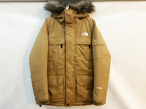 良品 THE NORTH FACE / ノースフェイス GORE-TEX ダウンジャケット ND92101Z キャメル ゴアテックス Mサイズ メンズ アウター アウトドア 