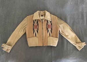 Incredible Vintage 30s 40s Ganscraft Chimayo Shorty Jacket 海外 即決