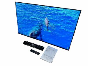 美品 SONY ソニー BRAVIA ブラビア KJ-55X8500D X8500Dシリーズ 4K液晶テレビ 2017年製 本体 家電 55インチ 動画配信サービス 店頭引取可