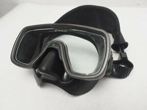 USED SCUBAPRO スキューバプロ マスク ブラックシリコン ケース付 スキューバダイビング用品 [3FKK-58039]