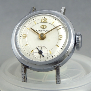 1940年　ORIENT　オリエントスター　8型　11石　機械式　手巻　腕時計　スモセコ　アンティーク　チラネジ