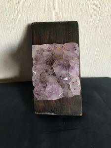 紫水晶 原石 置物☆アメジスト天然石　原石　鑑賞石