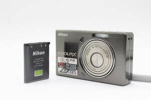 【返品保証】 ニコン Nikon Coolpix S510 Nikkor 3x バッテリー付き コンパクトデジタルカメラ s2382