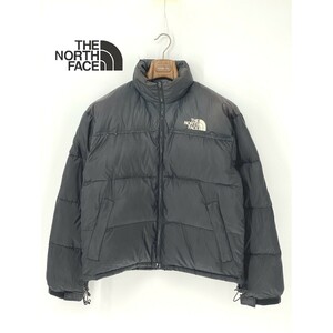 A9112/訳あり ビンテージ 90s 秋冬 THE NORTH FACE ノースフェイス ジップアップ ヌプシ NF003AS ダウンジャケット ブルゾンXL程 黒 メンズ