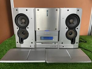 コンポ DENON D-AZ03 デノン パーソナルオーディオシステム CD/MDコンポ 通電確認のみジャンク