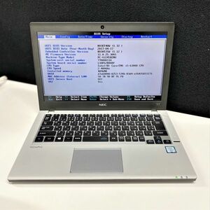 @XY1622 秋葉原万世商会 2台限定 BIOSのみ確認 NEC VersaPro VJ245B-U Core-i5-6300U/メモリ無し/ハード無し/13.3型/カメラ/無線