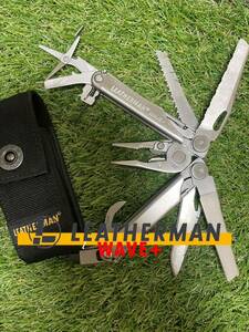 LEATHERMAN WAVE+ 専用ナイロン製シース付　レザーマン ウェーブ　マルチツール ツールナイフ マルチプライヤー 