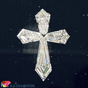 CROSS 十字架形ダイヤモンドセット 0.597ct 4PC/RT1416/CGL