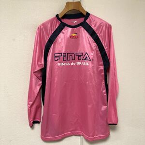 日本製FINTAファンタ　プラクティスシャツLフットサル　サッカーウェア