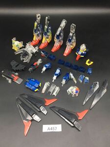 即決 同梱可 A457 HG 1/144 Z ゼータ ガンダム クリアカラー 2体分 ガンプラ 塗装有り 完成品 ジャンク