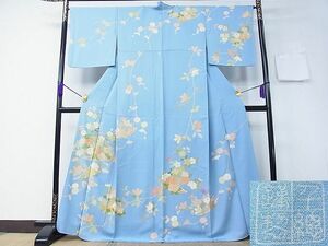 平和屋1■極上　創業460年・千總　訪問着　駒刺繍　船　草花文　金彩　逸品　CAAC3474hy