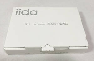 【元箱、説明書のみ】au iida G11 (BLACK+BLACK) [SOX02SKA] 