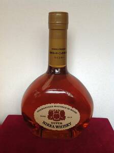 ヴィンテージ 日本 GUARANTEED MATURED IN WOOD NIKKA WHISKY 初号スーパーニッカ復刻版 700ml 43% ウイスキー 長期保管 未開封　箱無