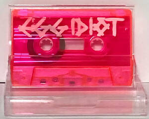 EGG IDIOT / s/t (Cassette Tape - Pink Version) AnxietyRecords punk garagepunk パンク ガレージパンク cassettetape カセットテープ