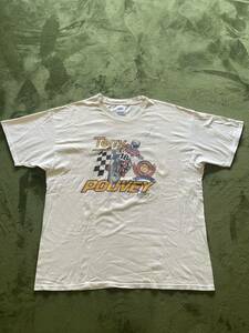 Terry Poovey CIRCLE BELL 1998 #18 サイン入り usc raceing Dr Daytona Hanes BEEFY-T XXL(50-52) 中古品　レア物　Tシャツ