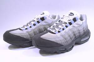 本物/2018年 NIKE AIR MAX95 超希少 日本未発売/海外限定 ALUMINUM ブルーグラデ/ US11/29cm og jordan1 retro sb イエロー crystal blue